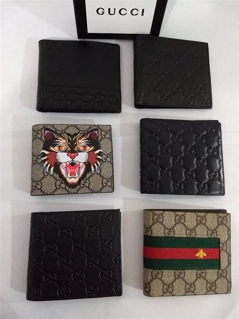 billeteras para hombre gucci